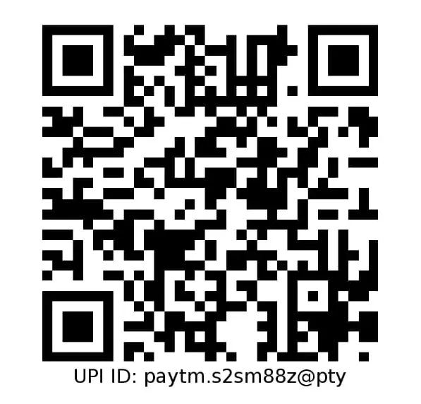 Banarasi Salon Paytm UPI QR code for booking fee payment